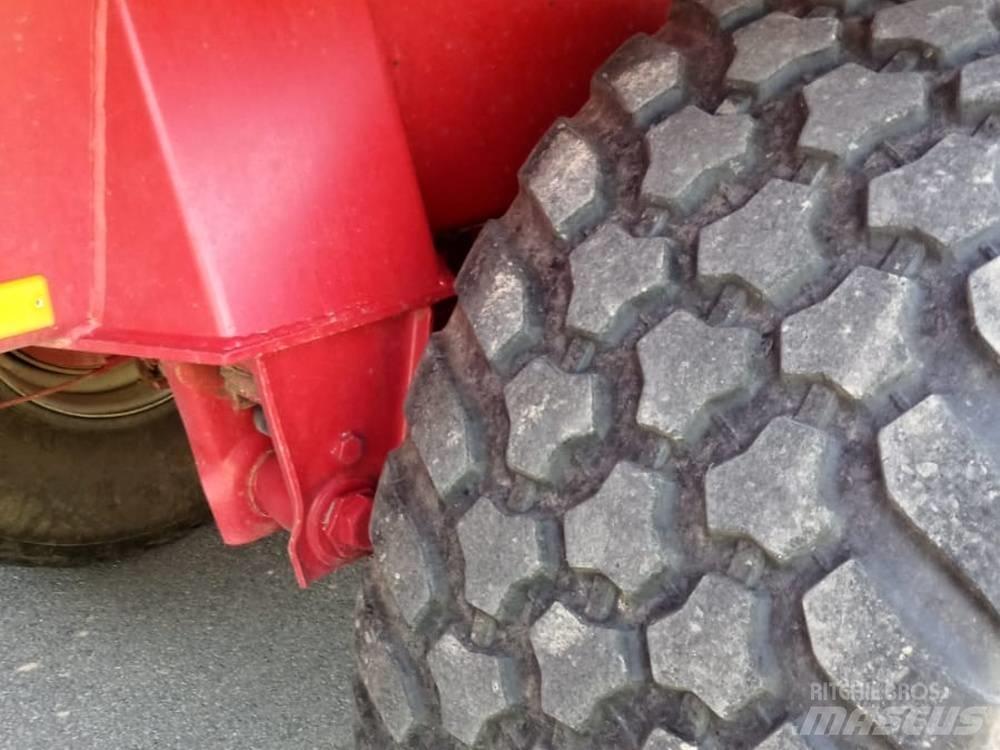 Krampe Big Body 550 Semirimorchio a pianale