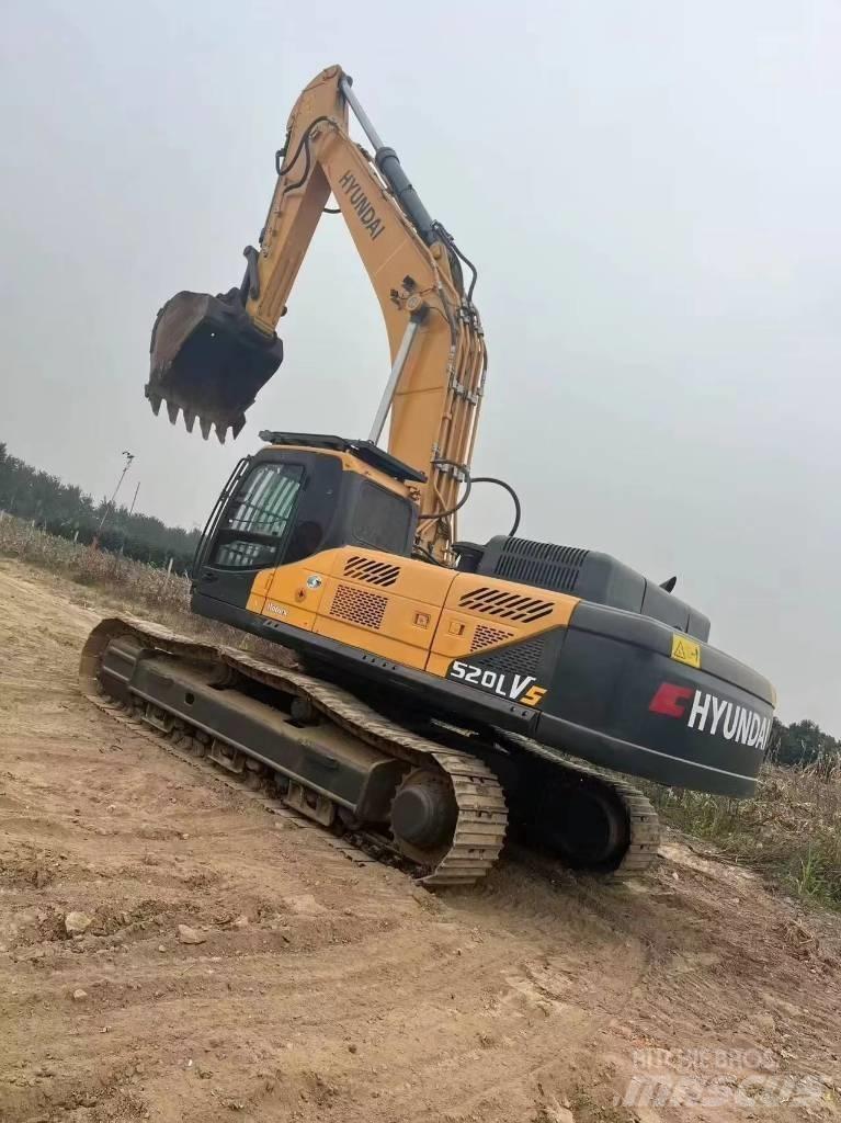 Hyundai Robex 520 VS Escavatori cingolati