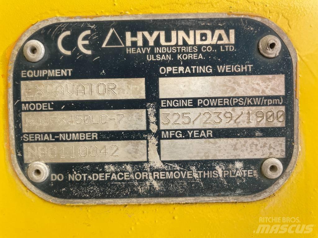 Hyundai R 450 LC-7 Escavatori cingolati