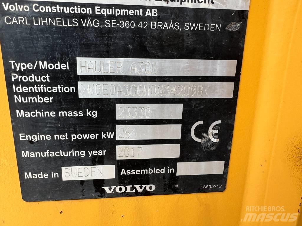 Volvo A30G Dumpers articolati