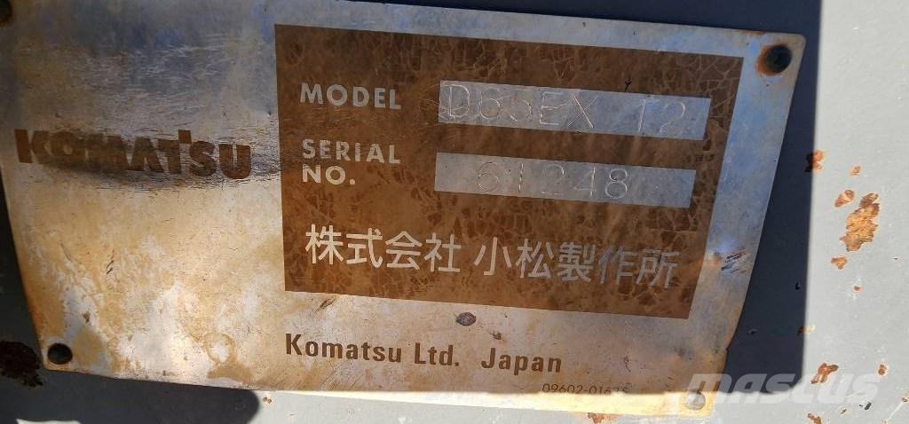Komatsu D 65 EX 12 Dozer cingolati