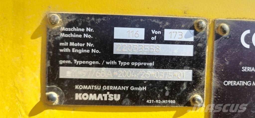 Komatsu PW 180-7EO Escavatori gommati