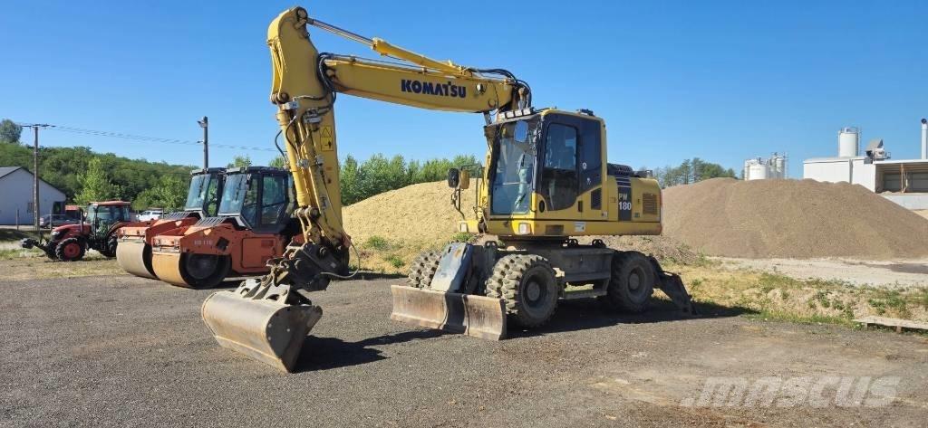 Komatsu PW 180-7EO Escavatori gommati