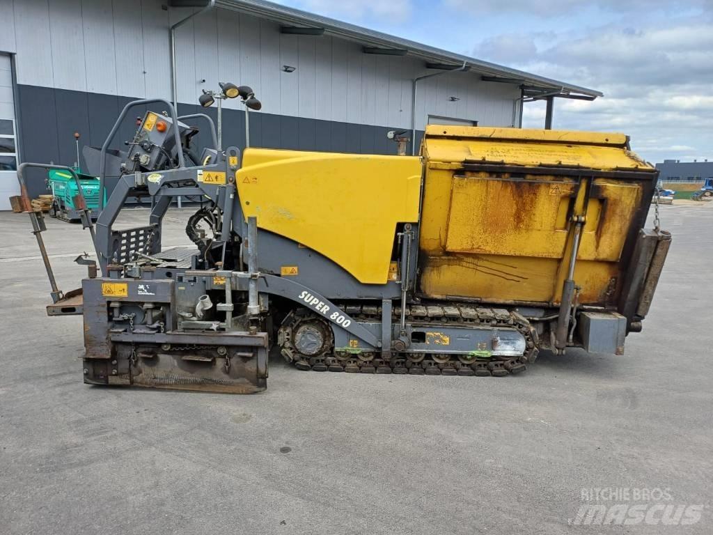 Vögele Super 800 Finitrici