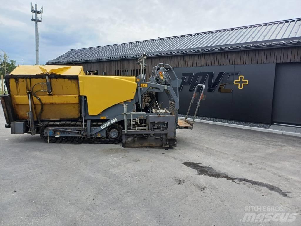 Vögele Super 800 Finitrici