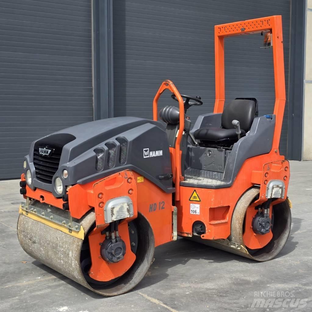 Hamm HD 12 VV Rulli a doppio tamburo