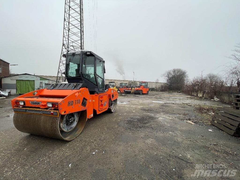 Hamm HD110 Rulli a doppio tamburo