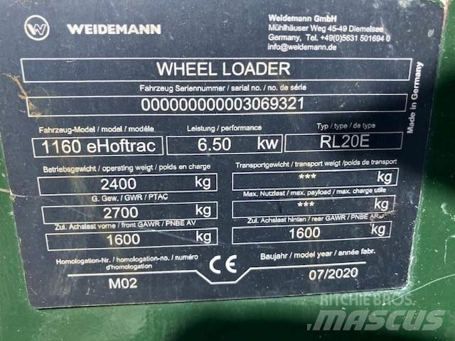 Weidemann 1160e Mini pale