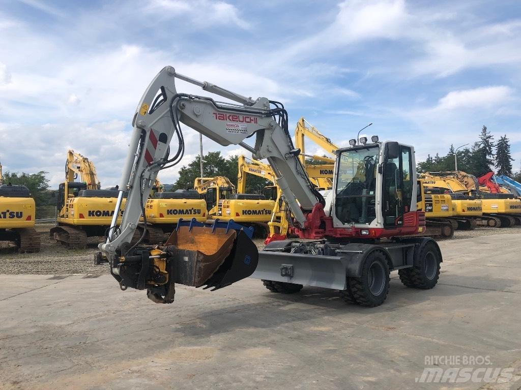 Takeuchi TB295W Escavatori gommati