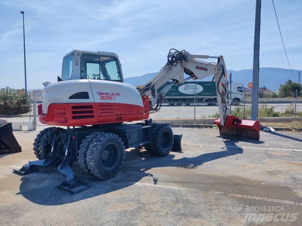 Takeuchi TB 295 W Escavatori gommati