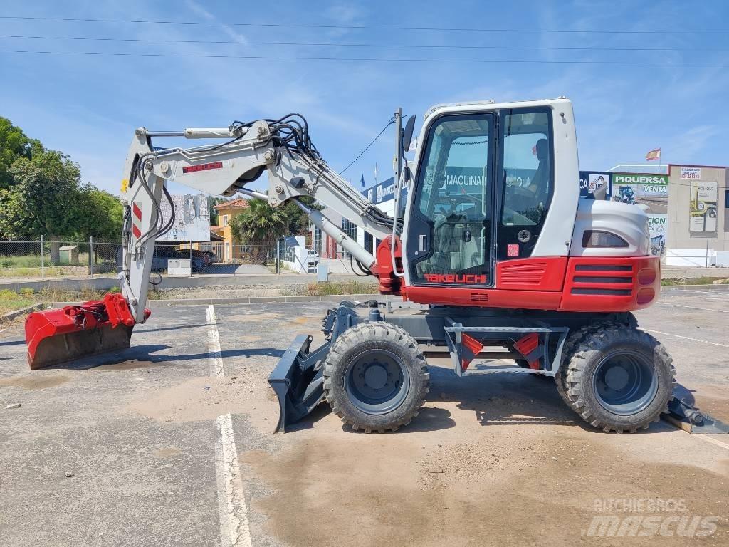 Takeuchi TB 295 W Escavatori gommati