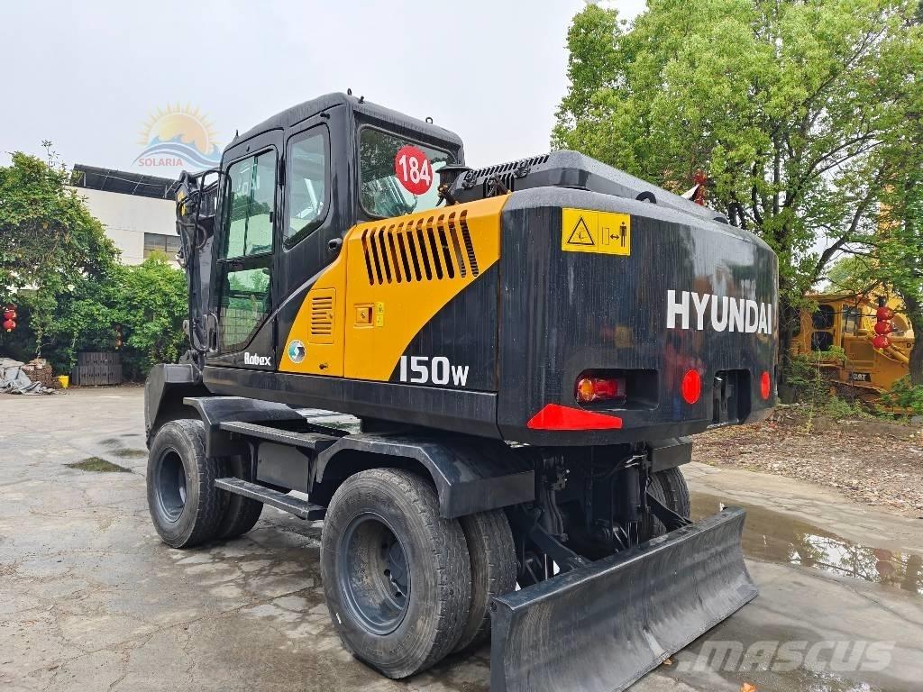 Hyundai Robex 150W Escavatori gommati