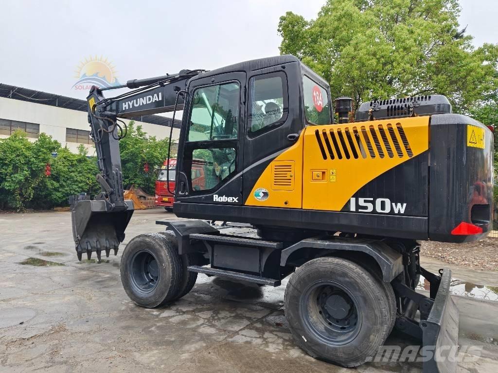 Hyundai Robex 150W Escavatori gommati