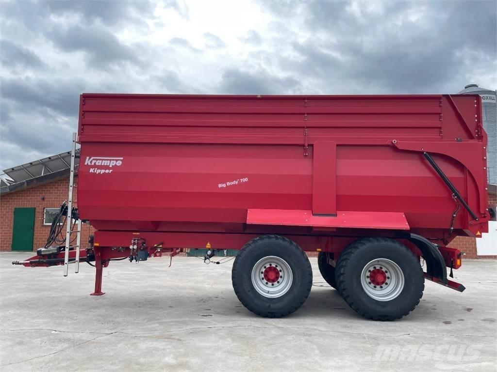 Krampe BigBody 700 Rimorchi per balle