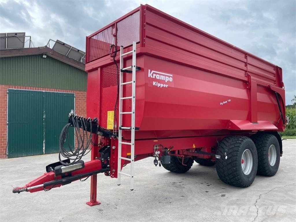 Krampe BigBody 700 Rimorchi per balle