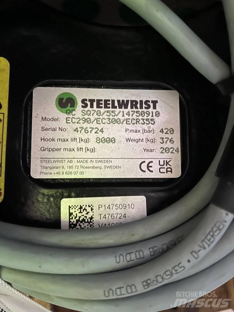 Steelwrist S70 Accoppiatori rapidi