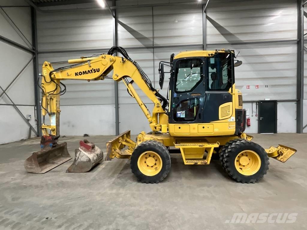 Komatsu PW 98 MR-8 Escavatori gommati