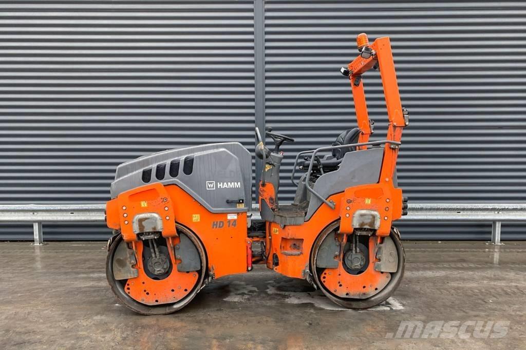 Hamm HD 14 VV Rulli a doppio tamburo