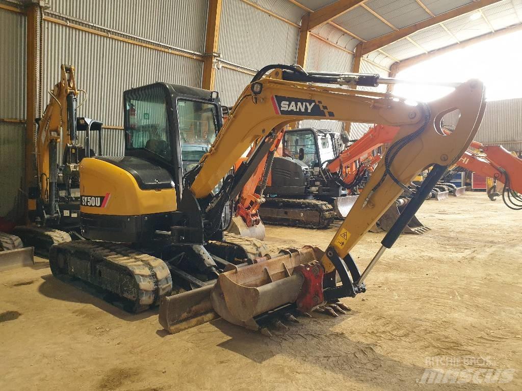 Sany SY50U Miniescavatori
