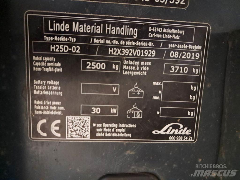 Linde H25D-02 Carrelli elevatori diesel