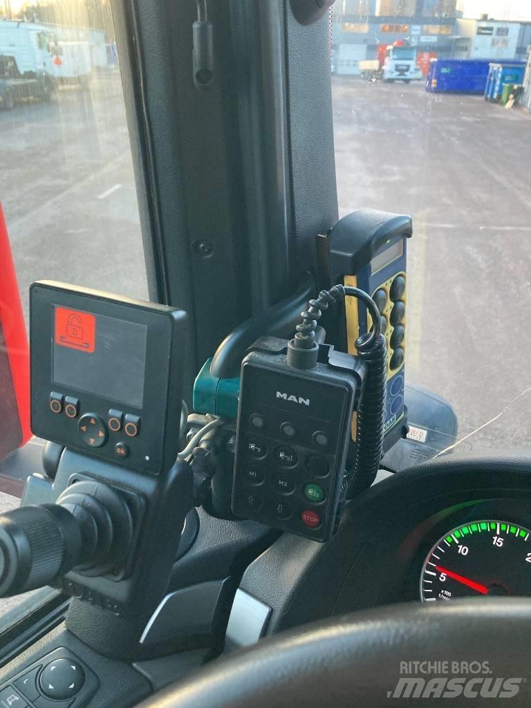 MAN TGS 26.460 LL Camion con gancio di sollevamento