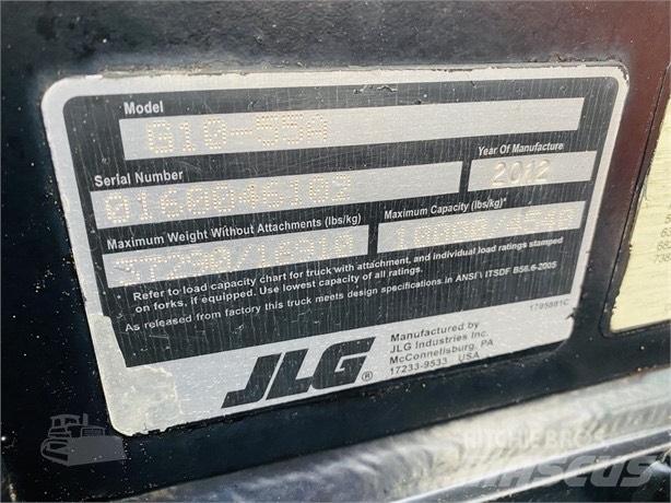 JLG G 10-55 A Sollevatori telescopici