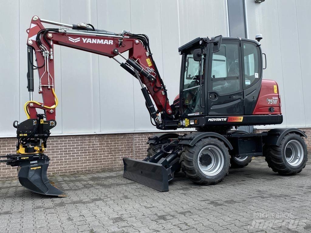 Yanmar B75W Escavatori gommati