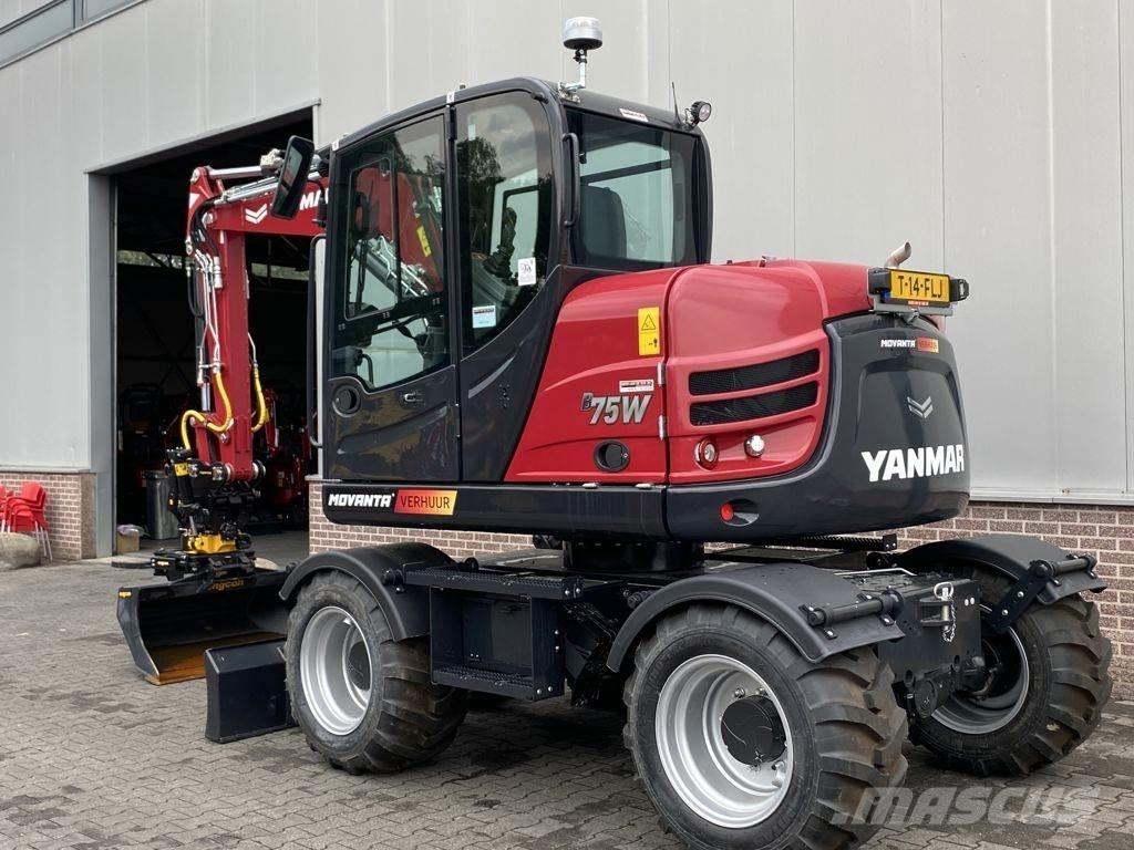 Yanmar B75W Escavatori gommati