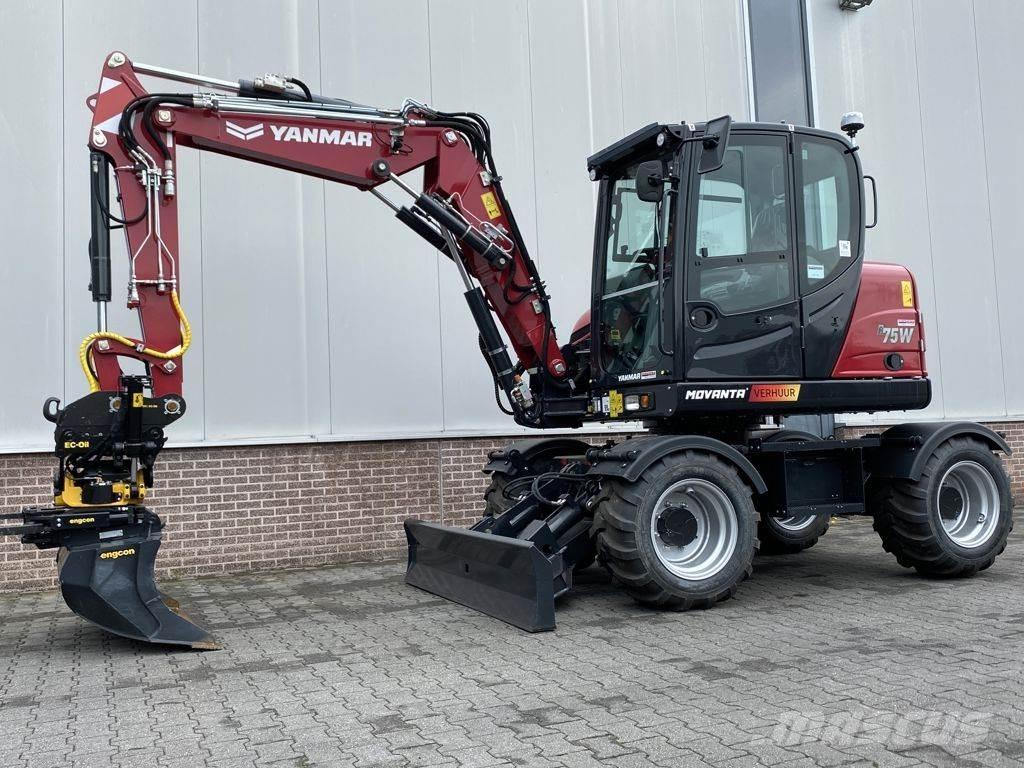 Yanmar B75W Escavatori gommati