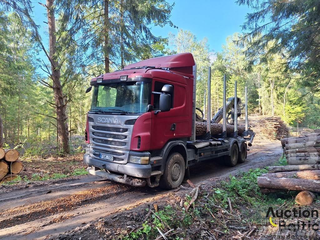 Scania R 480 Camion trasporto legname