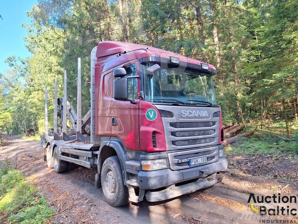 Scania R 480 Camion trasporto legname