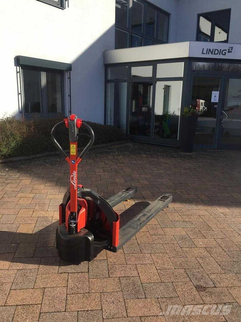 Linde MT12 Transpallet uomo a terra