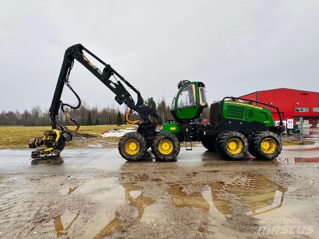 John Deere 1270E Abbattitrici, Disboscatrici
