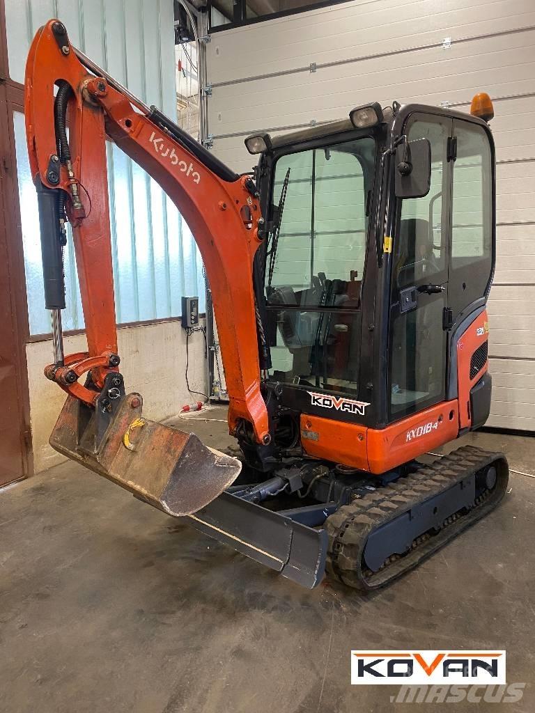 Kubota KX 018-4 Miniescavatori