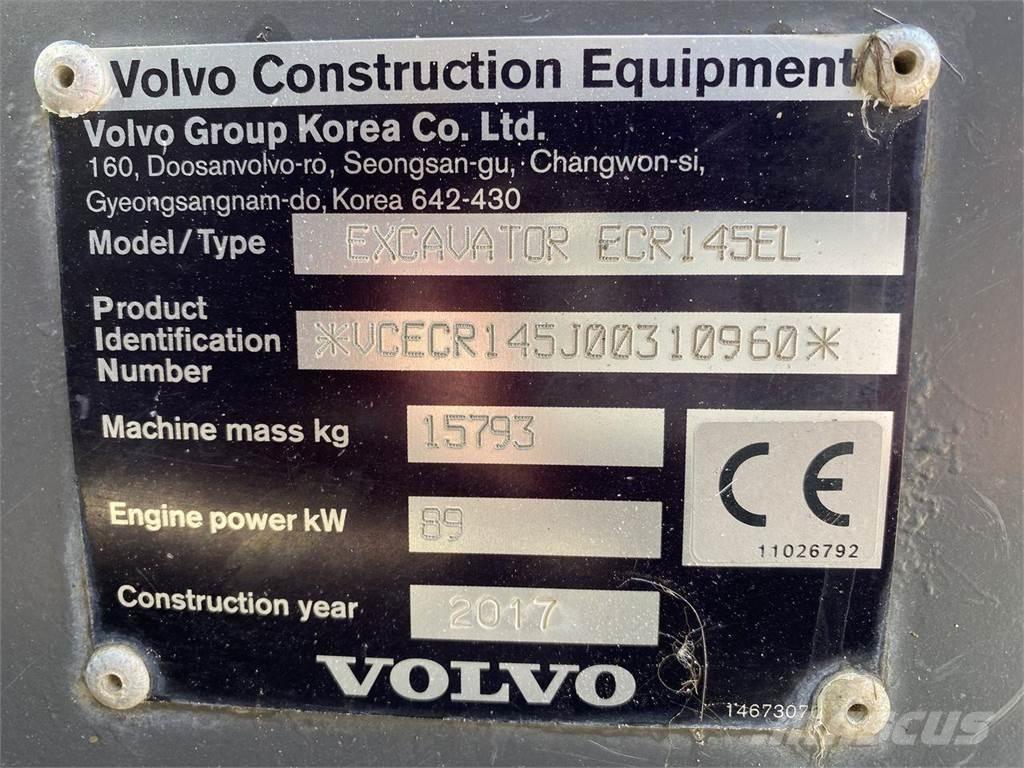 Volvo ECR145EL Escavatori cingolati