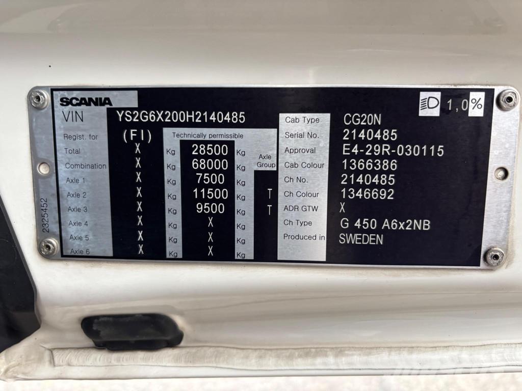 Scania G450 6x2 Motrici e Trattori Stradali