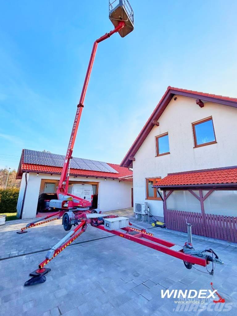 Ommelift 1250 EBZ Piattaforme aeree su rimorchio
