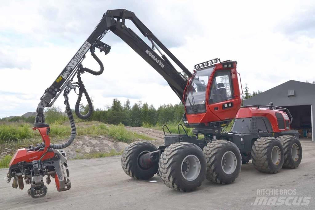 Komatsu 931 XC Abbattitrici, Disboscatrici