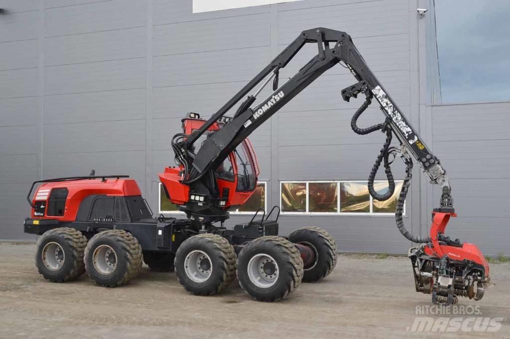 Komatsu 931 XC Abbattitrici, Disboscatrici