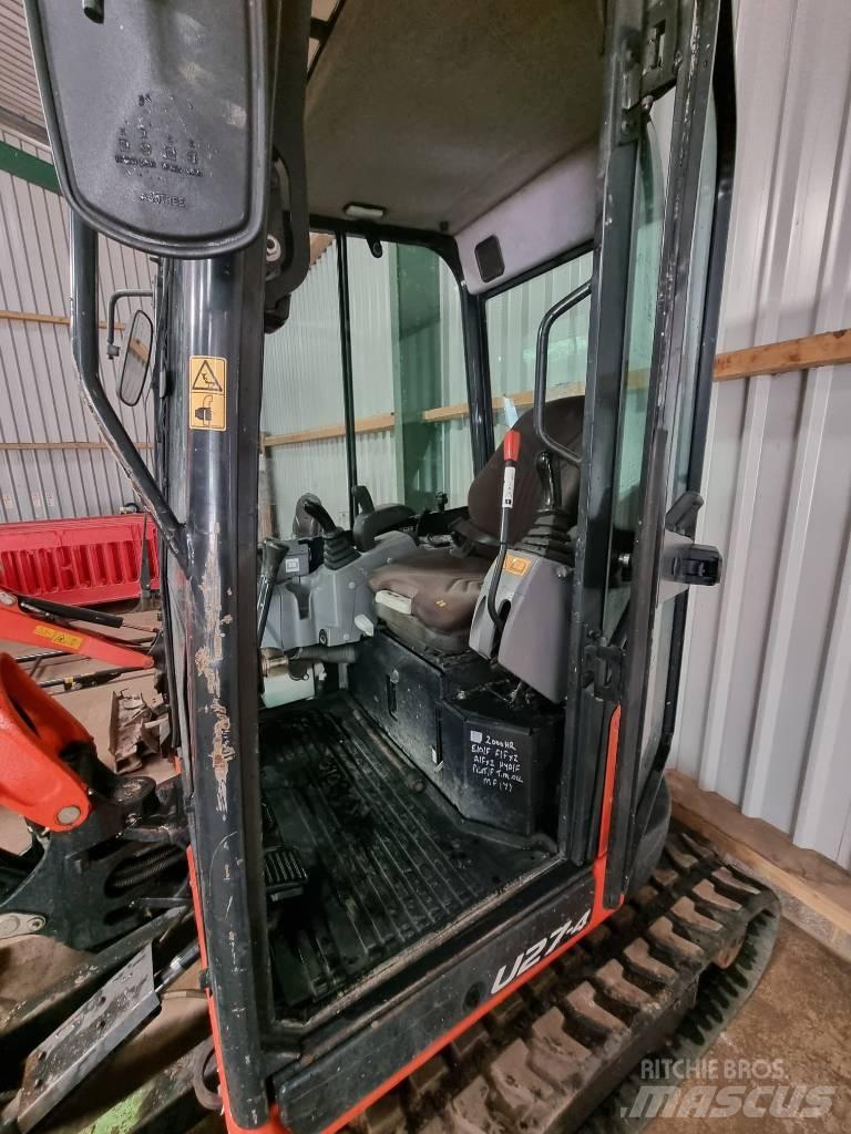 Kubota U 27-4 Miniescavatori
