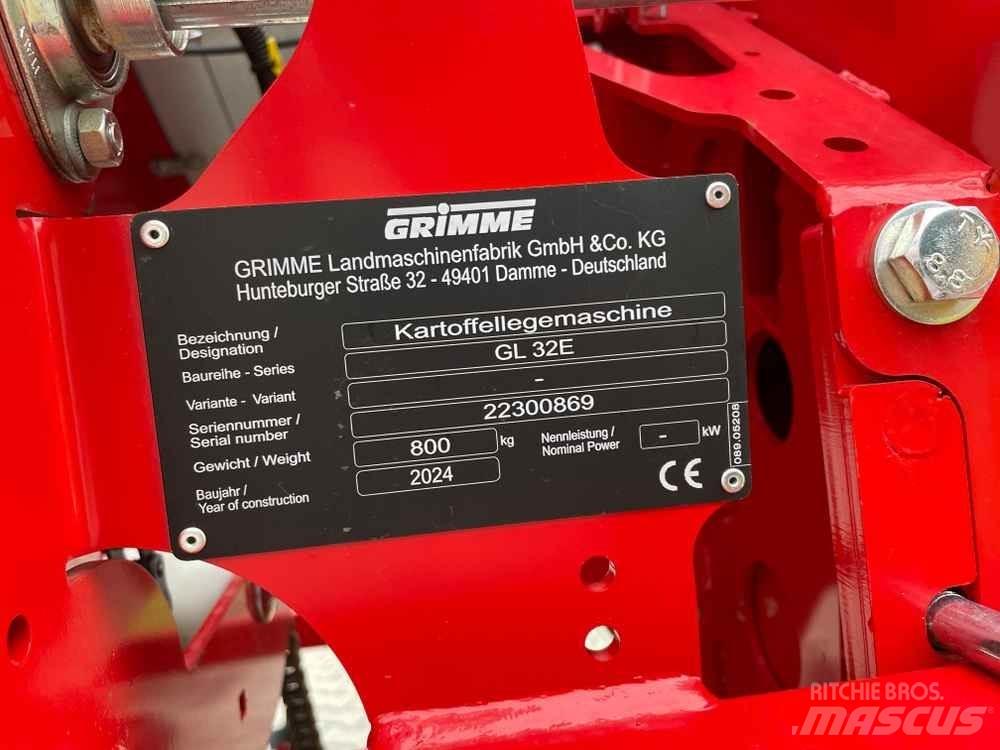Grimme GL 32 E Piantatrici di patate