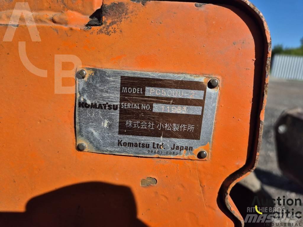 Komatsu PC50 Miniescavatori