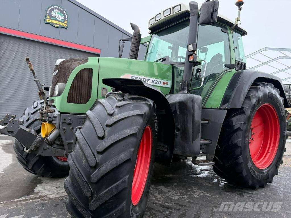 Fendt 820 Vario TMS Trattori