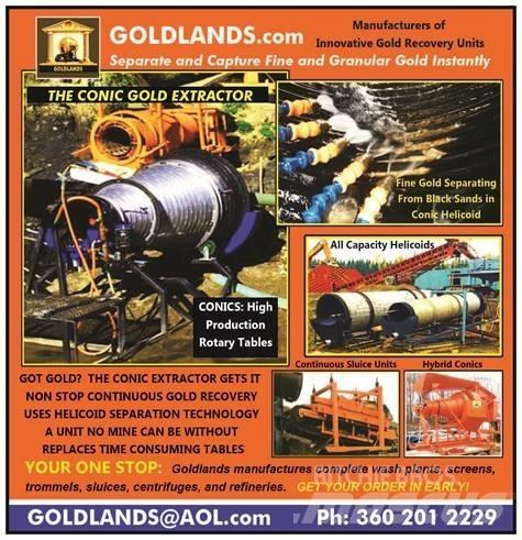  GOLDLANDS GOLDFLOW Altra attrezzatura per miniera sotterranea