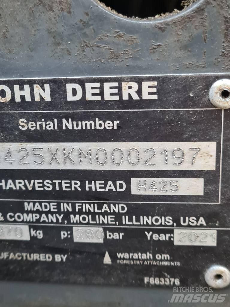 John Deere 1470G Abbattitrici, Disboscatrici