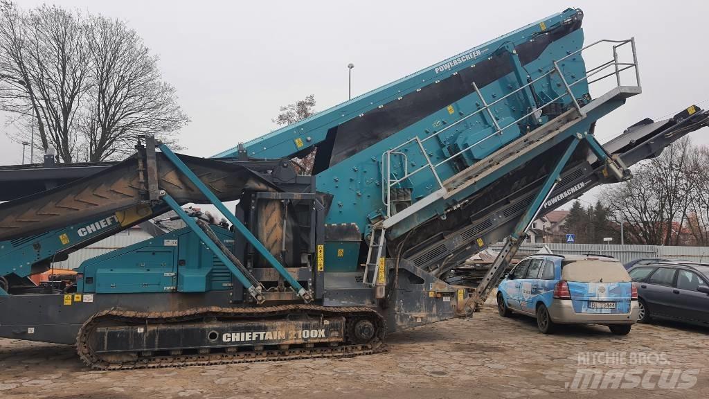 PowerScreen 2100 Vagli mobili