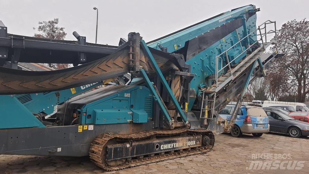 PowerScreen 2100 Vagli mobili
