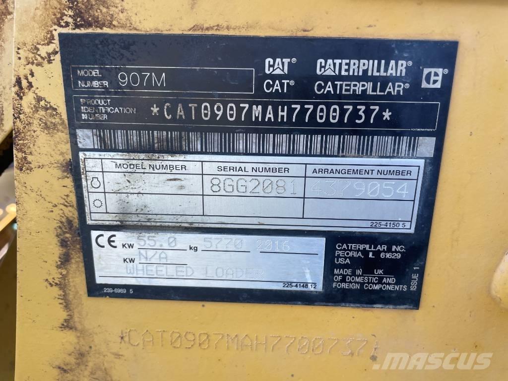 CAT 907 M Pale gommate