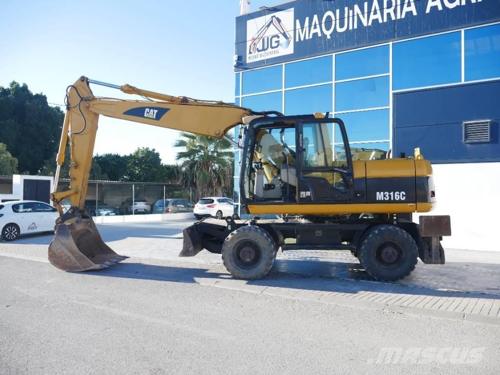 CAT M 316 C Escavatori gommati