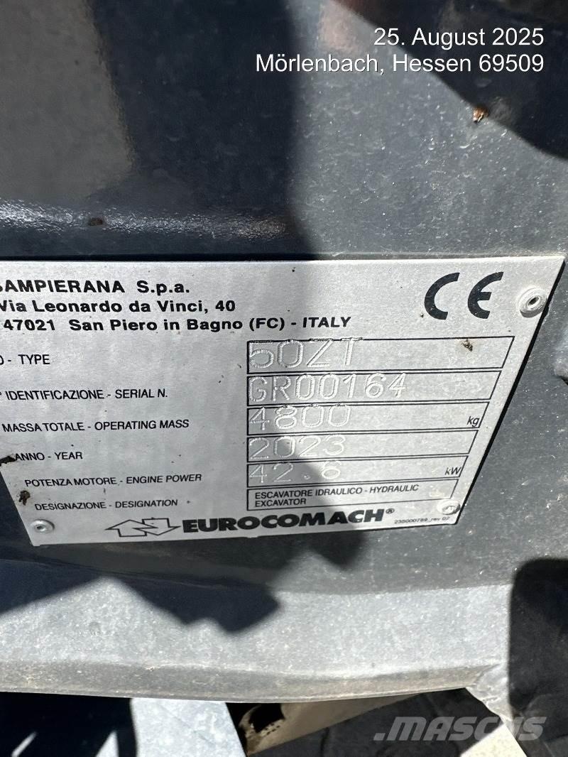 Eurocomach 50ZT Miniescavatori